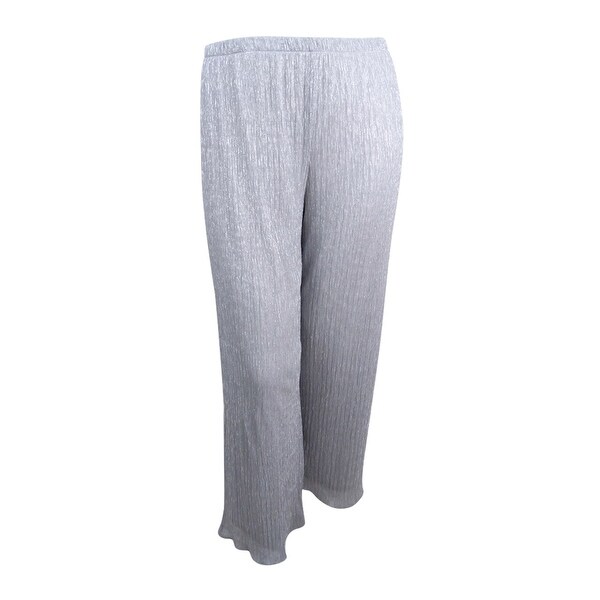 plus size silver sequin pants