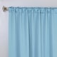 preview thumbnail 87 of 198, Superior Solid Machine Washable Room Darkening Curtains with Back Tabs, Set of 2
