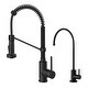 preview thumbnail 134 of 152, Kraus Bolden 2-Function 1-Handle Commercial Pulldown Kitchen Faucet
