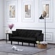 preview thumbnail 26 of 54, BSHTI 73" Convertible Velvet Futon Sofa Bed Black - Twin