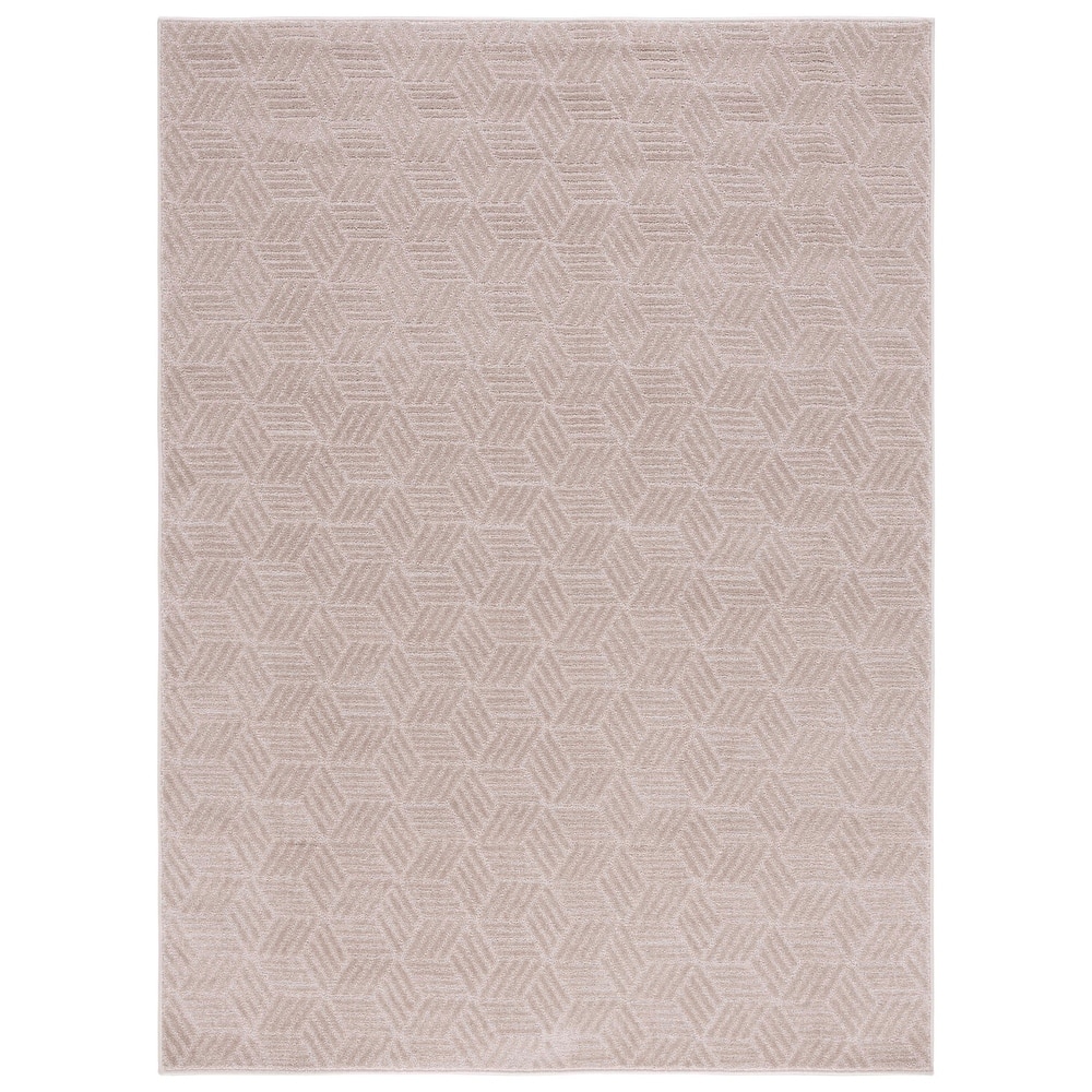 SAFAVIEH Plain and Solid Cathryn Geometric Rug