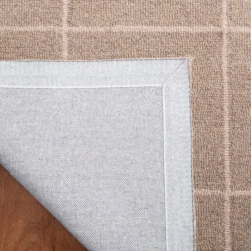 Martha Stewart by SAFAVIEH Alessya Checkered Grid Wool Rug