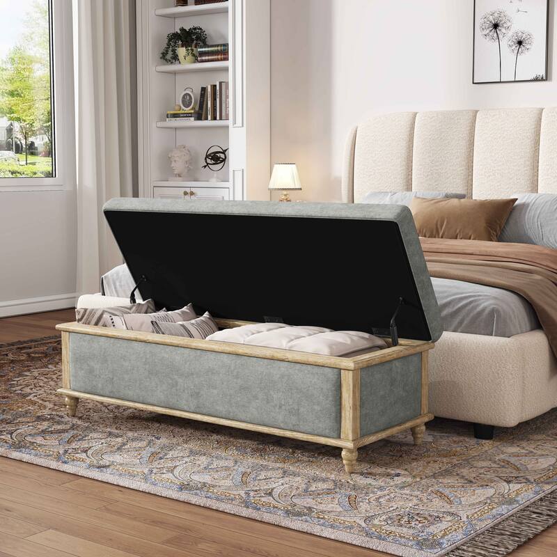Upholstered Storage Bench