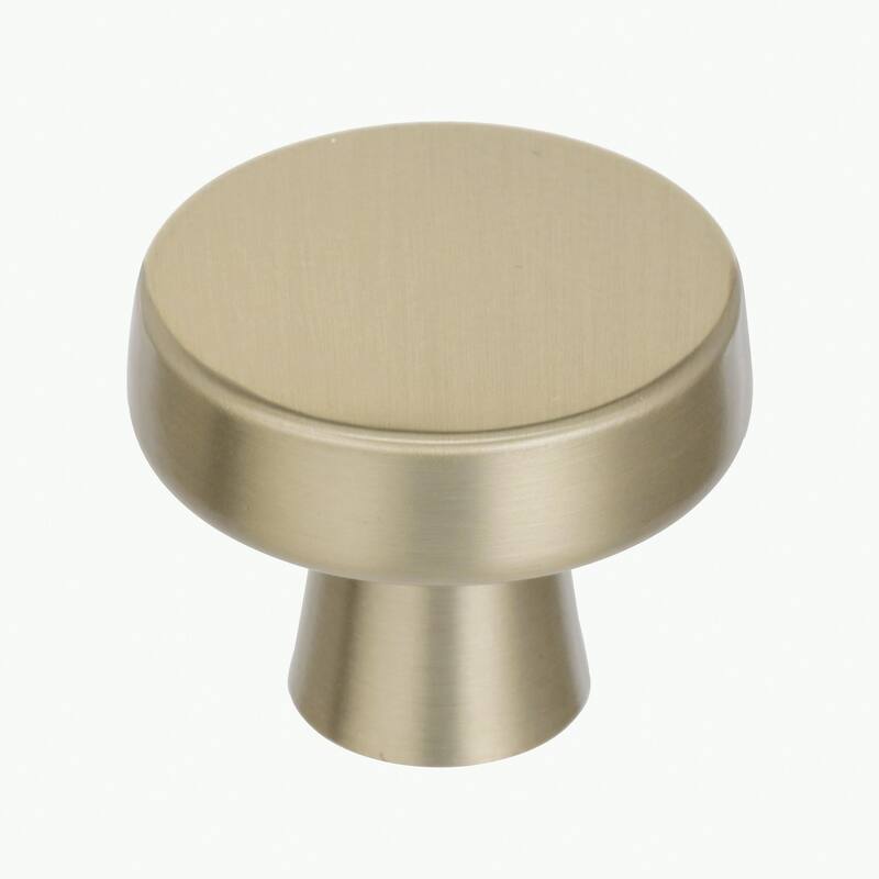 Amerock Blackrock Cabinet Knob - 1-5/16 in Round - Golden Champagne