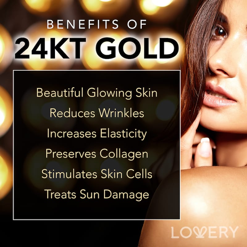 Lovery 24K Gold Bath Bombs Gift Box, 9 Handmade Spa Bombs - Multi-Scented - 9 pc