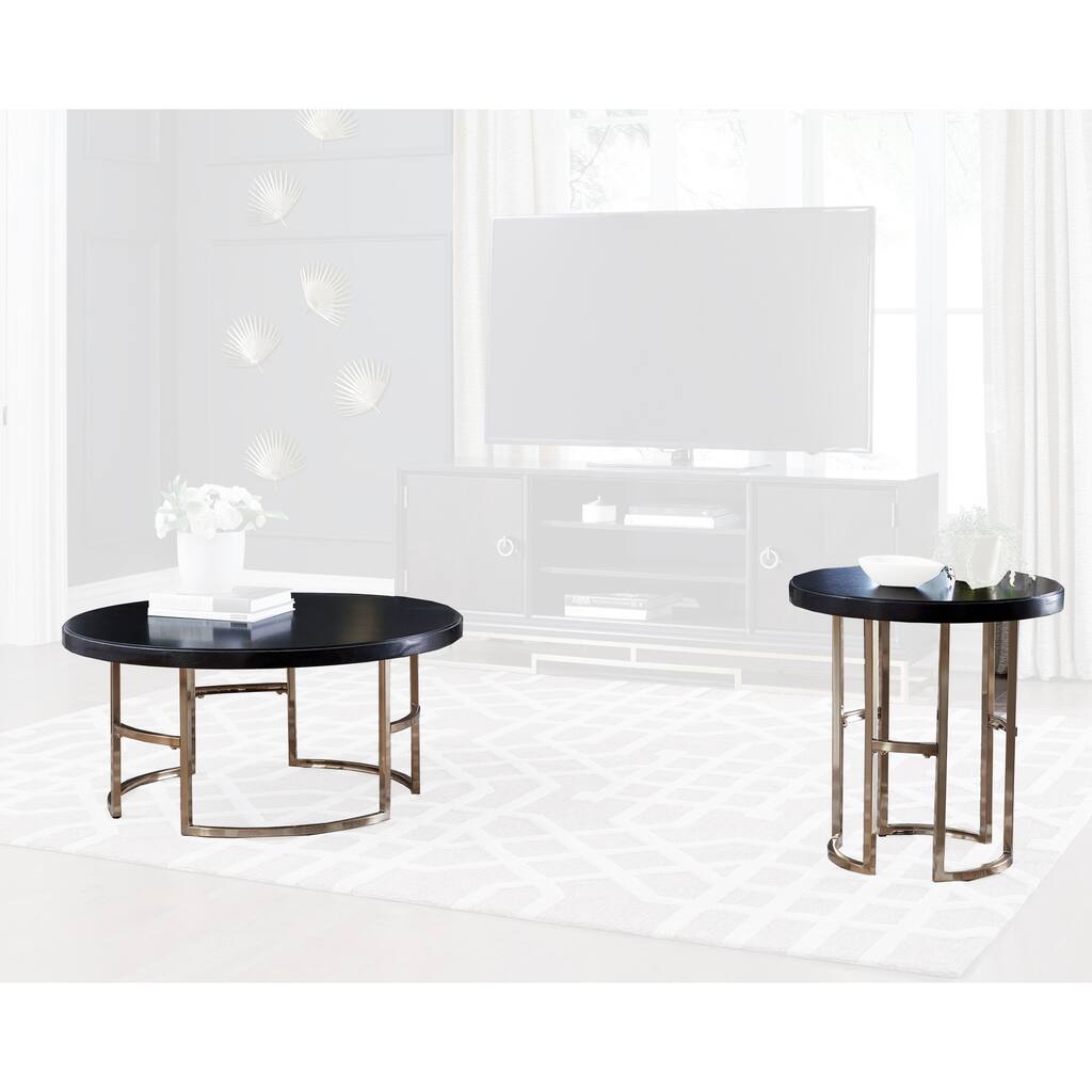 Conroy 2-piece Round Coffee Table Set