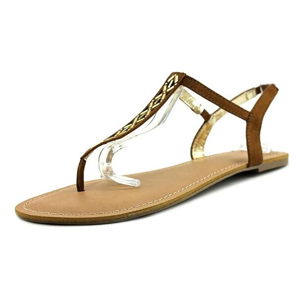 Material Girl Womens Skyler Open Toe Casual T-Strap Sandals