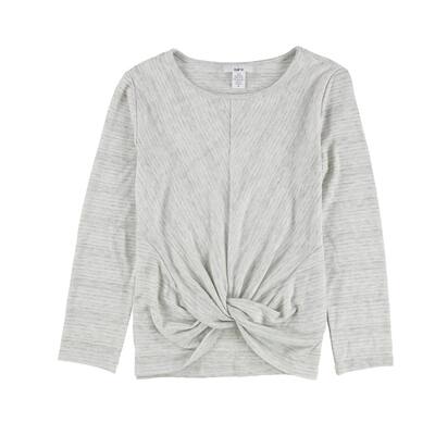 Bar Iii Womens Knot Basic T-Shirt