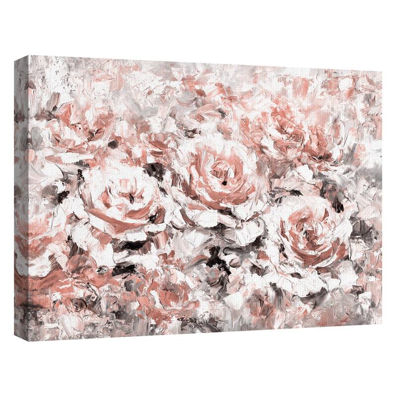 Le Jardin Blush by Belle Maison Canvas Art Print