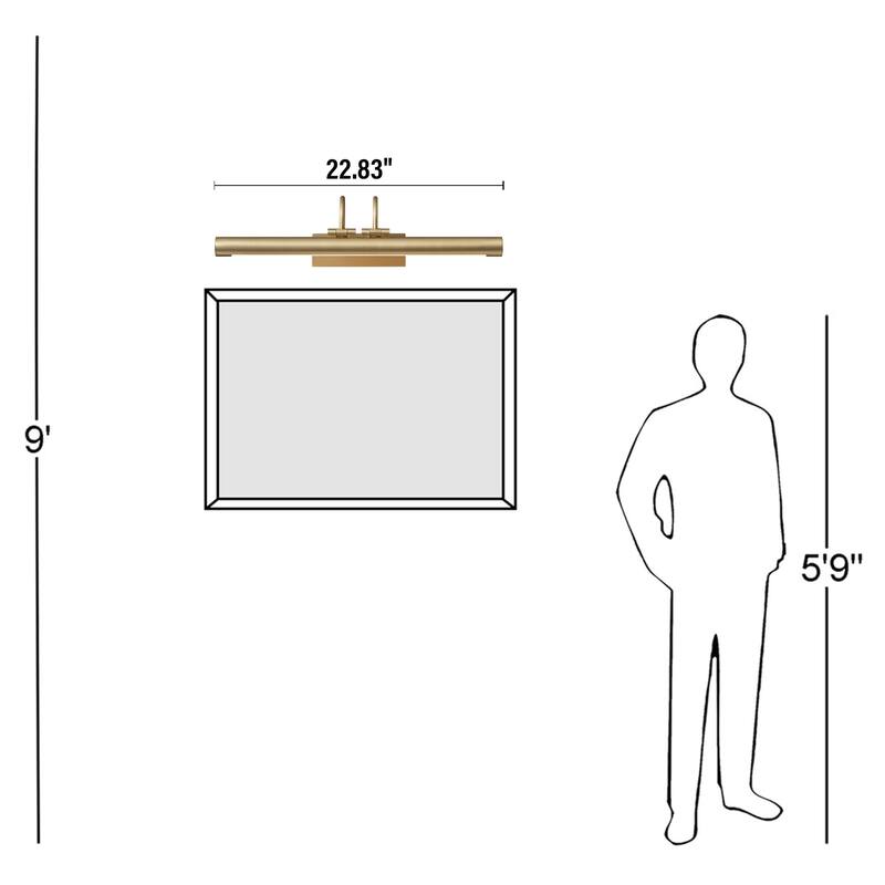 KAYLA Bathroom Vanity Light 18/24 inch