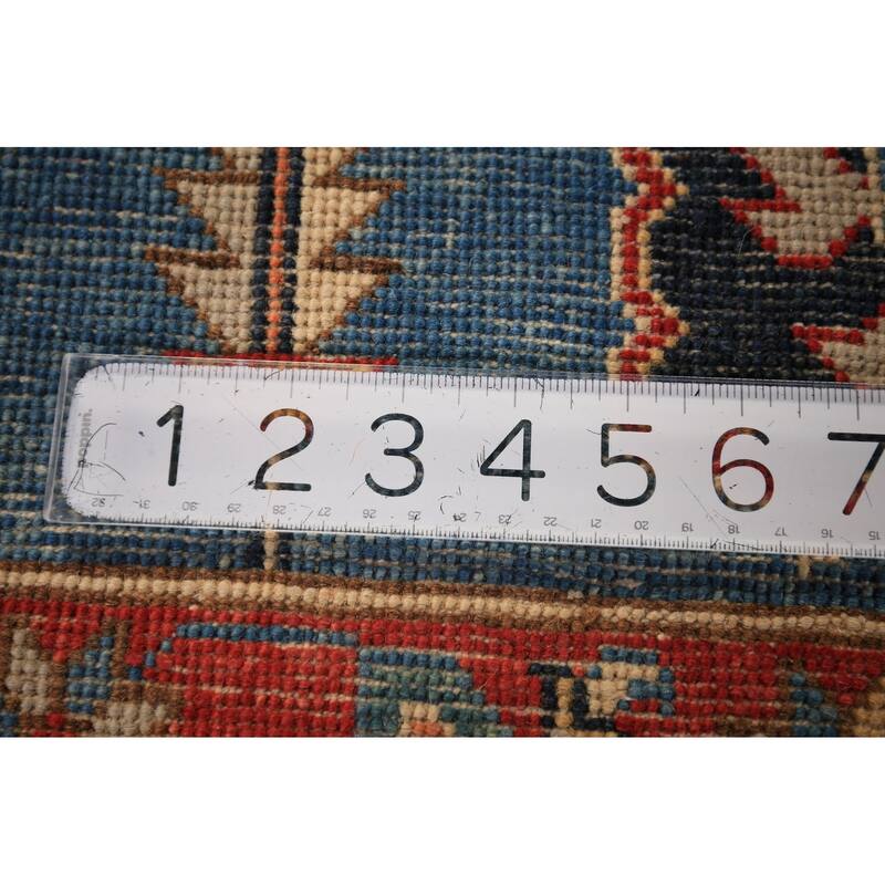 Vegetable Dye Heriz Area Rug Handmade Wool Carpet - 8'0" x 10'1"