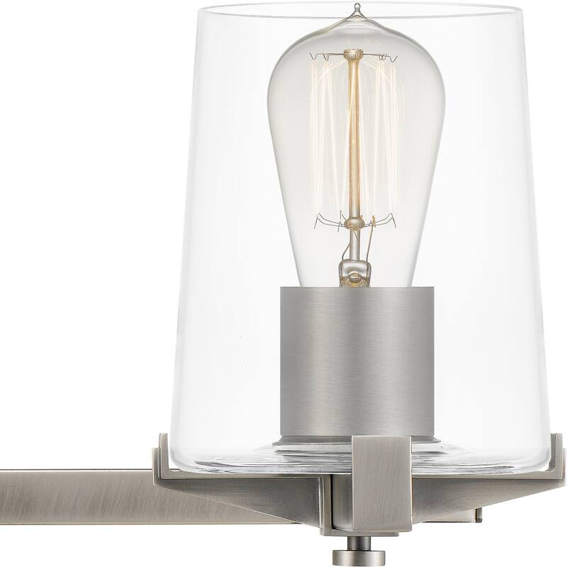 Perry 3-Light Antique Nickel Vanity Light - Antique Nickel - 23.5