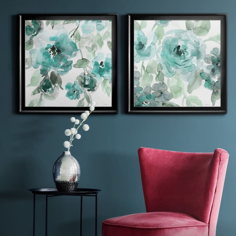 Belle's Teal I-Premium Framed Canvas - Ready to Hang - Multi-Color