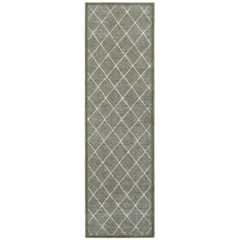 Vista Home Easton Diamond Trellis Heathered Area Rug