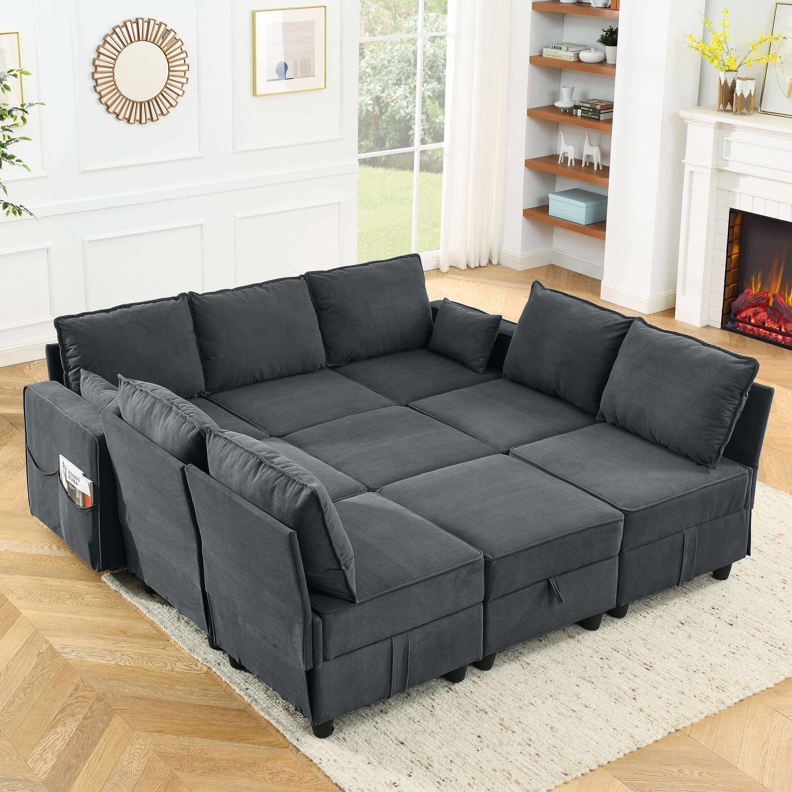 Full size sectional sleeper sofa new arrivals