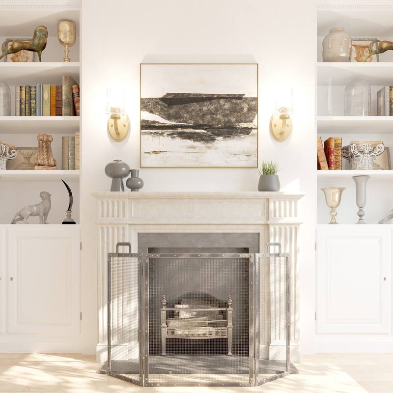 Acroma Modern Bathroom Vanity Light Art Glass Wall Sconce