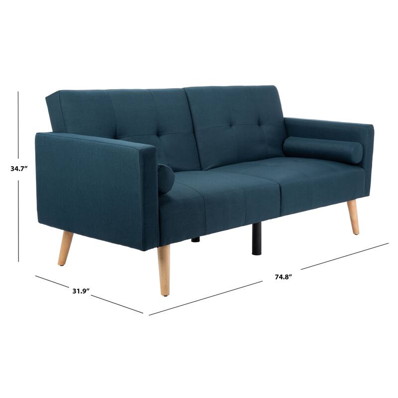 SAFAVIEH Murray Foldable Futon Bed with Pillow