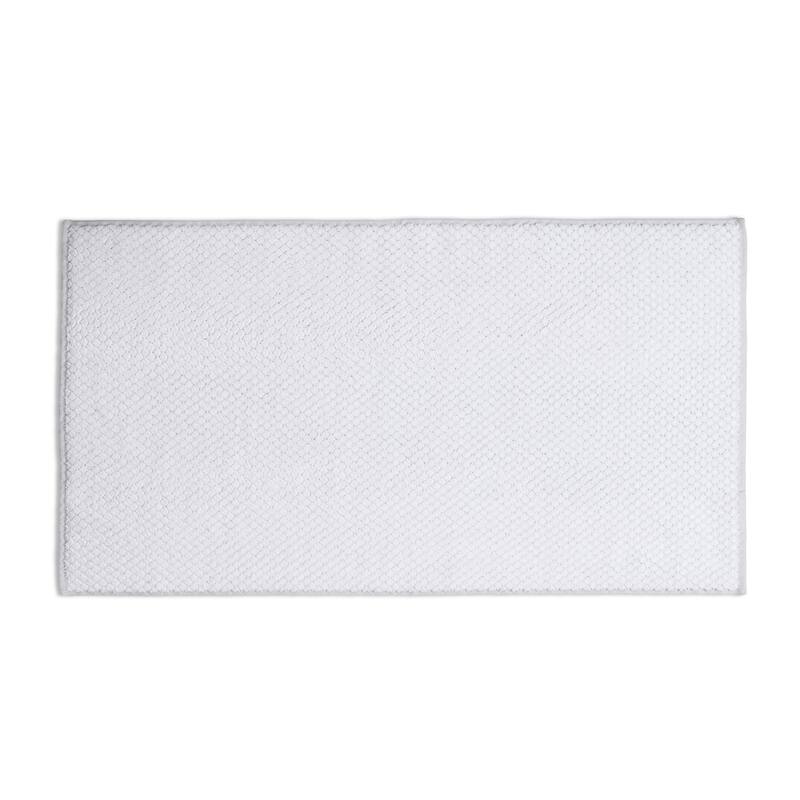 Punto Jacquard Bath Towel - White