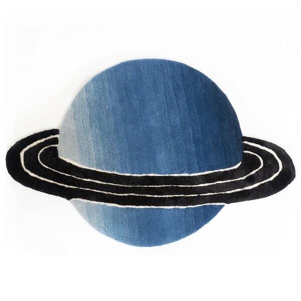slide 2 of 3, Nico & Yeye Outer Space Kids Rug - 2' x 3'