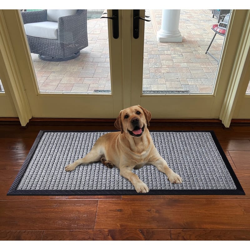 A1HC New Durable and Versatile Polypropylene Rubber Door Mat All Weather Inside Outside Door Mat