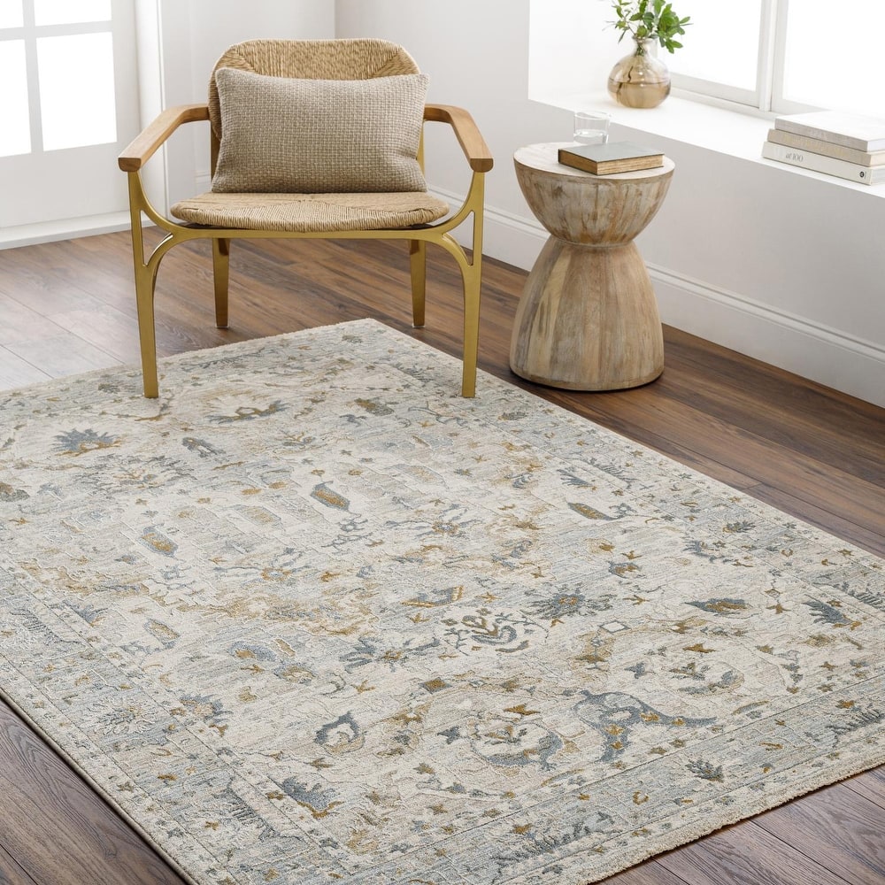 Livabliss Transitional Dresden Medallion Area Rug
