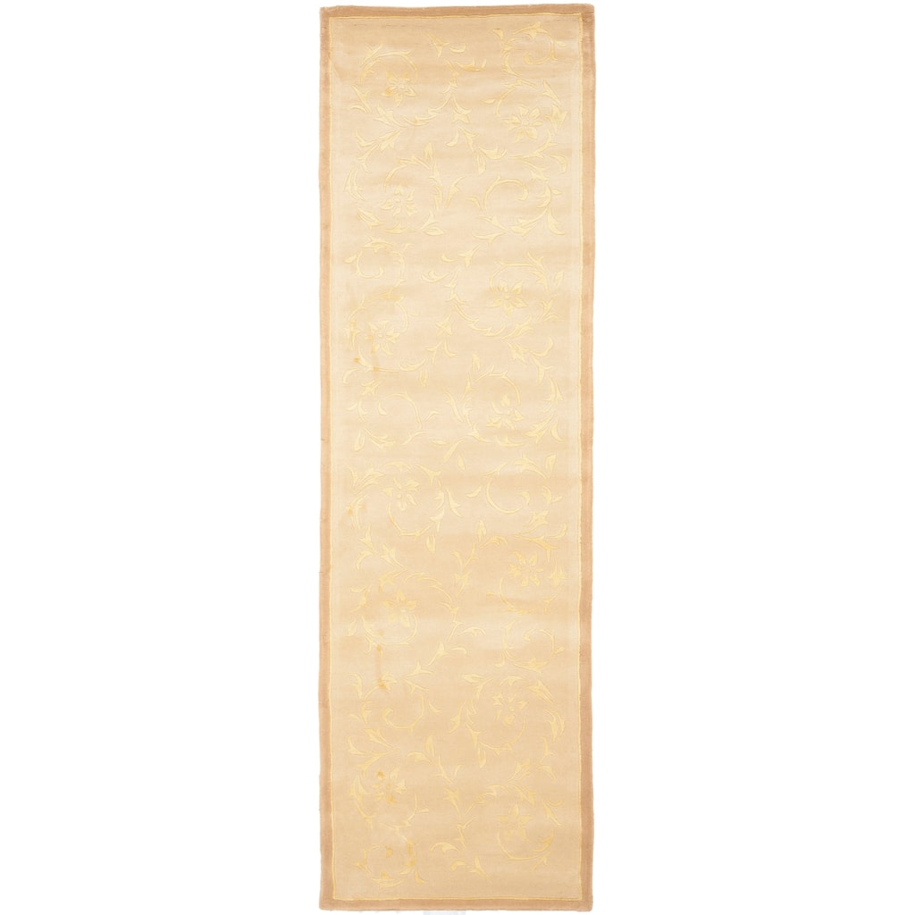 SAFAVIEH Handmade French Tapis Csenge Shabby Chic Oriental Scrolls