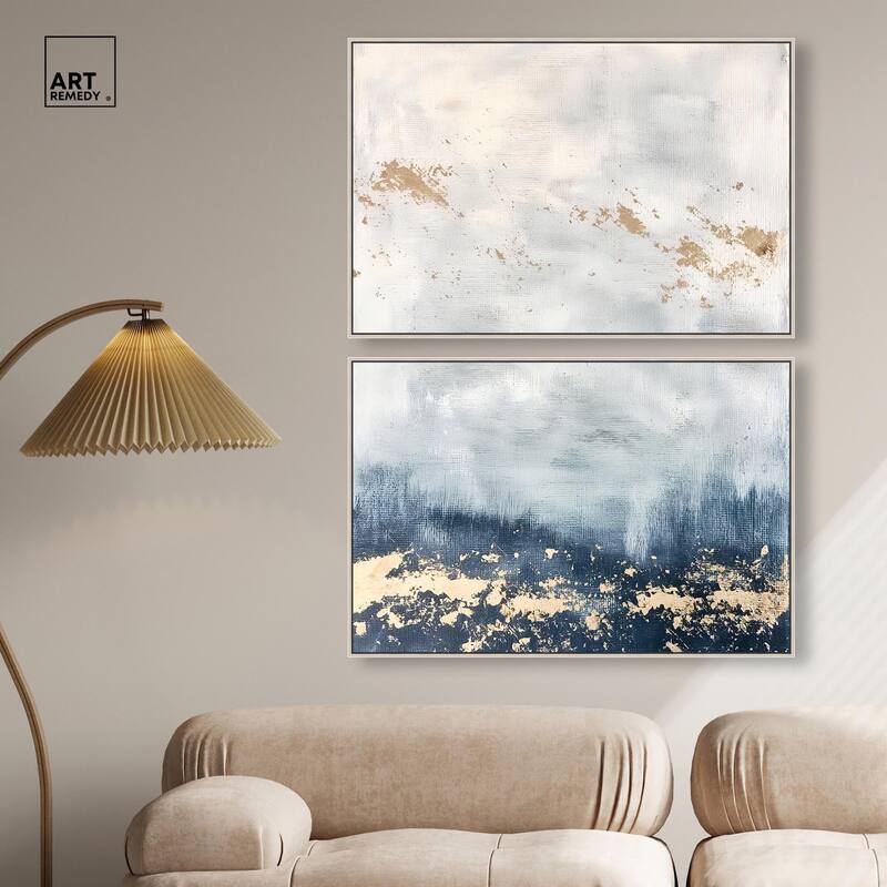 Inner Cosmos II Canvas Set of 2 by Art Remedy