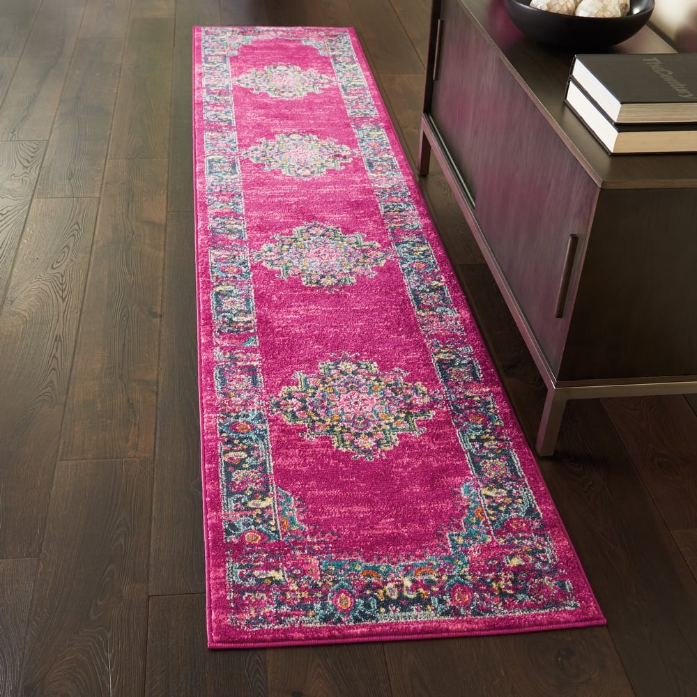 Nourison Passion Vintage Persian Medallion Area Rug