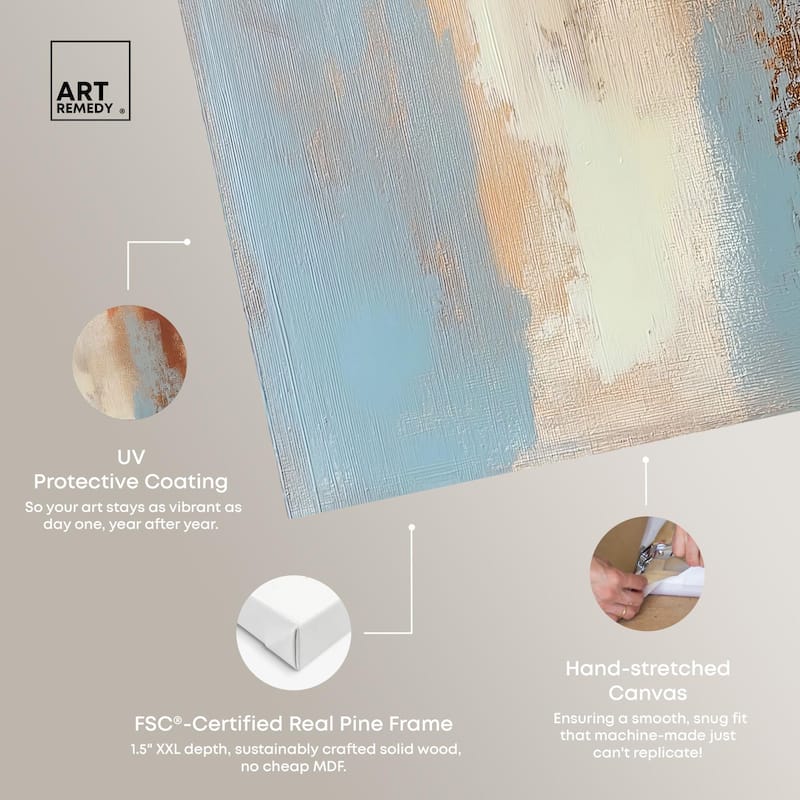 Coastal Rust II Canvas by Art Remedy, Gallery Wrapped