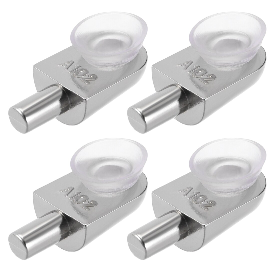 Shelf Support Pegs Glass Clamp Bracket Zinc Alloy Nail with