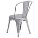 preview thumbnail 161 of 164, Metal Indoor/ Outdoor Stackable Bistro Chair (Set of 4)