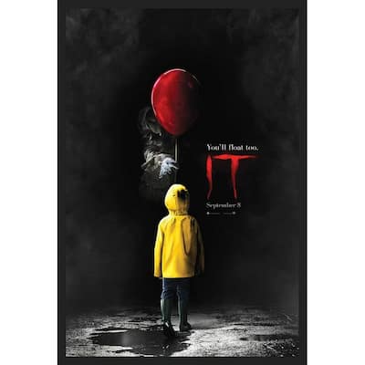 Enhance your surroundings with IT Movie Framed Poster - 24 x 36 Inch