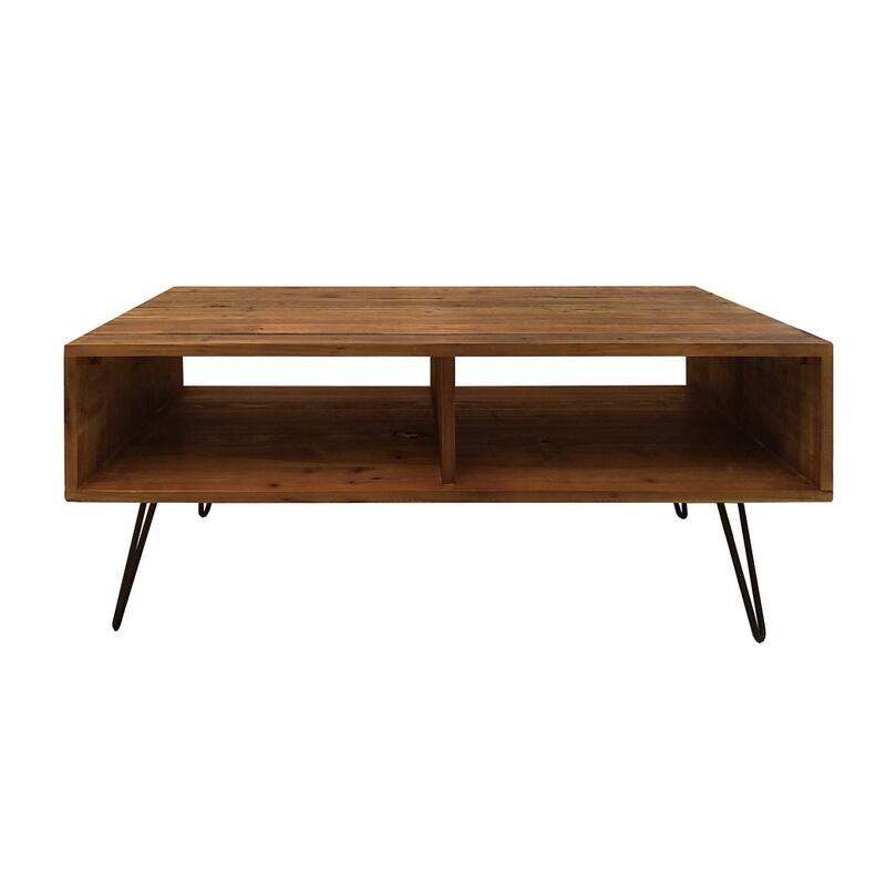 Wood Top Cocktail Table