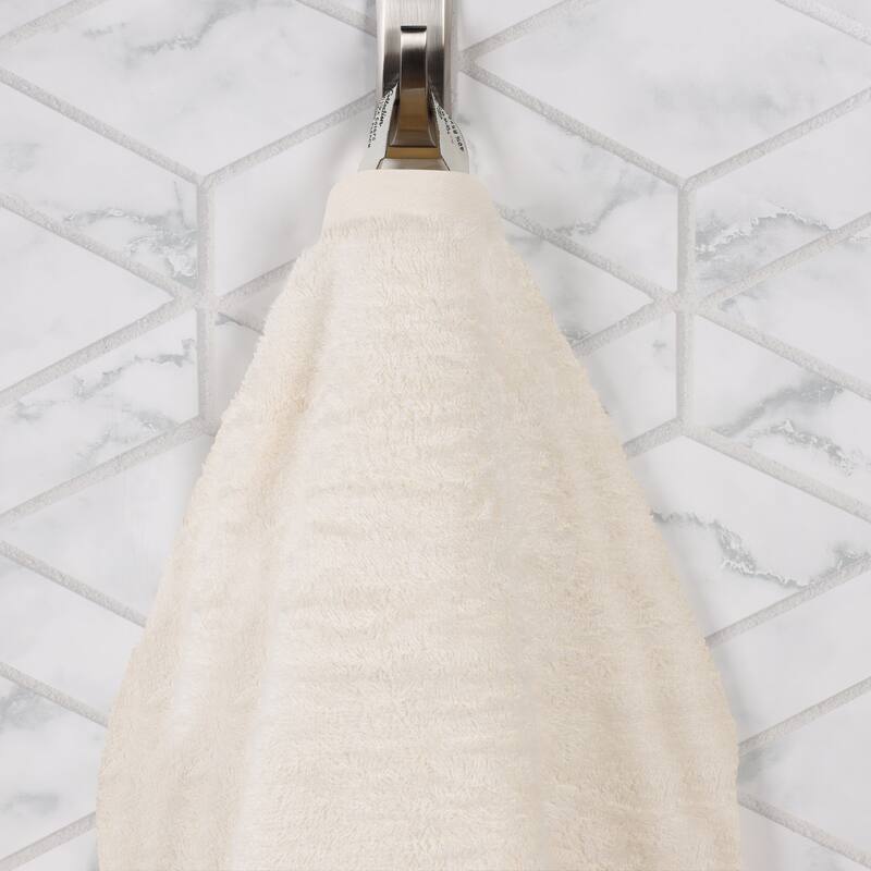Superior Sierra Rayon From Bamboo Cotton Blend 6 Piece Bathroom Towel Set