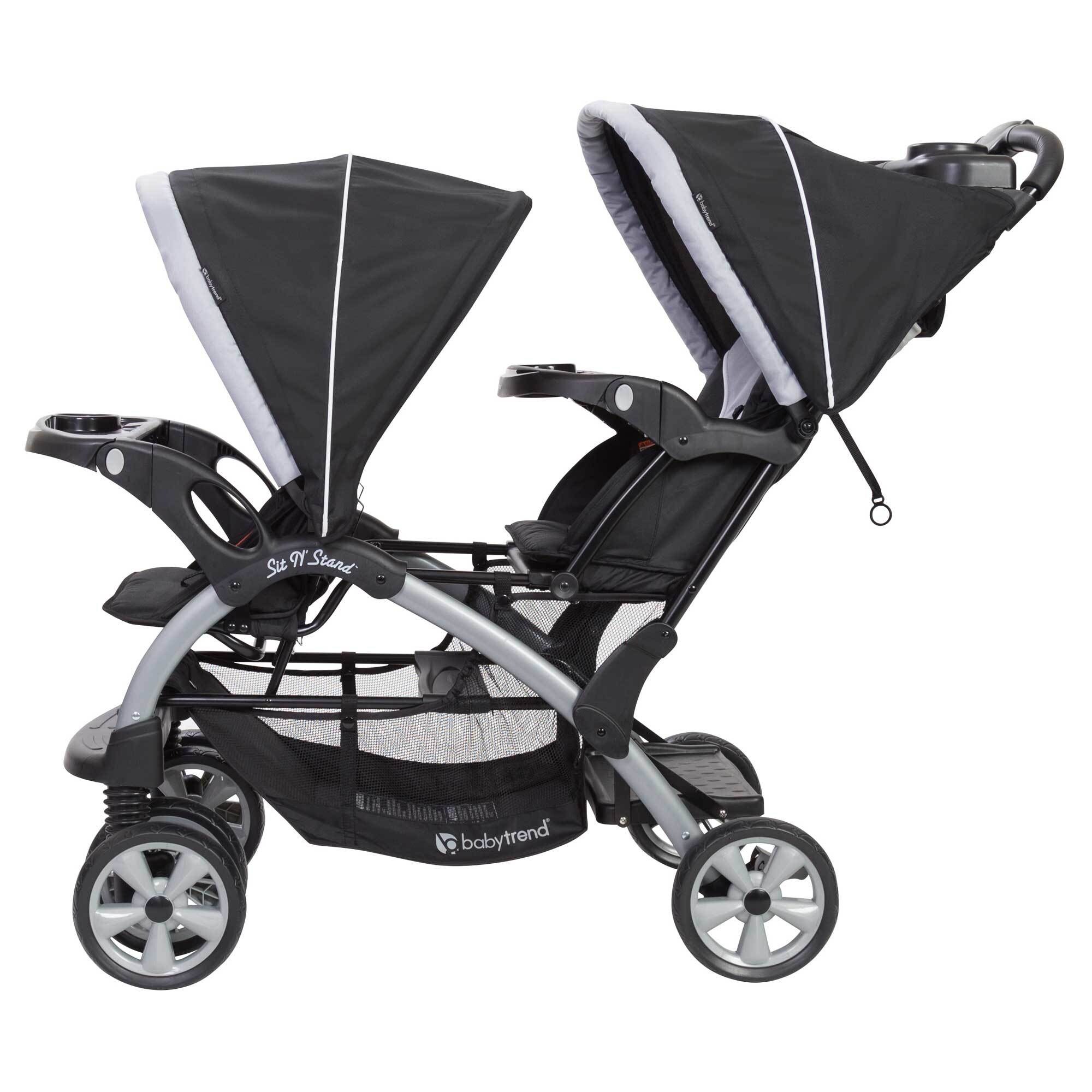 Baby Trend Sit N Stand Easy Fold Travel Toddler Baby Double