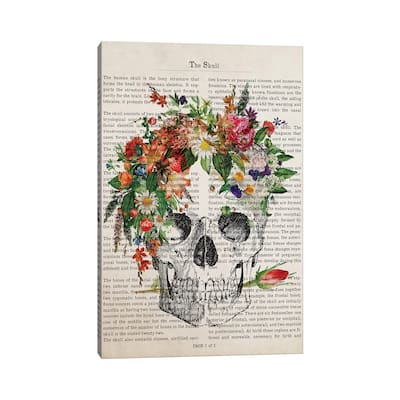 iCanvas "The Skull" by Aged Pixel Canvas Print