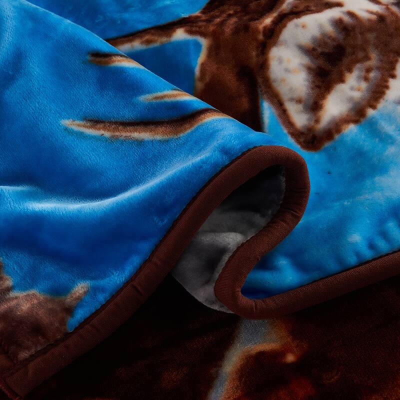2 Ply Reversible Blanket Korean Style Mink Blanket