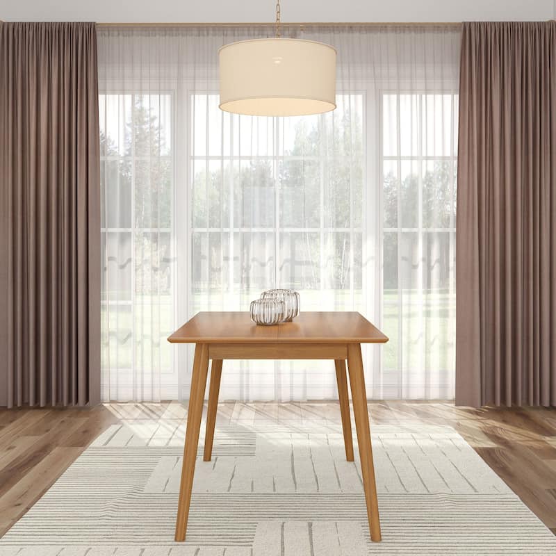 Plank and Beam Mid-Century Modern Dining Table - 48"