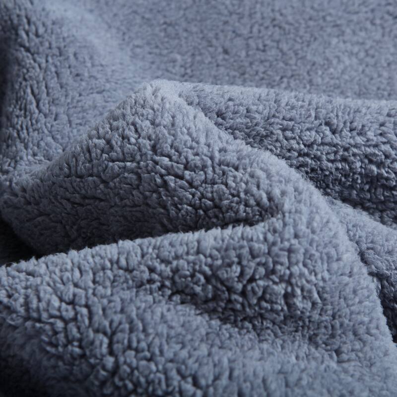 Fleece/ Sherpa Down Alternative 3-piece Comforter Set