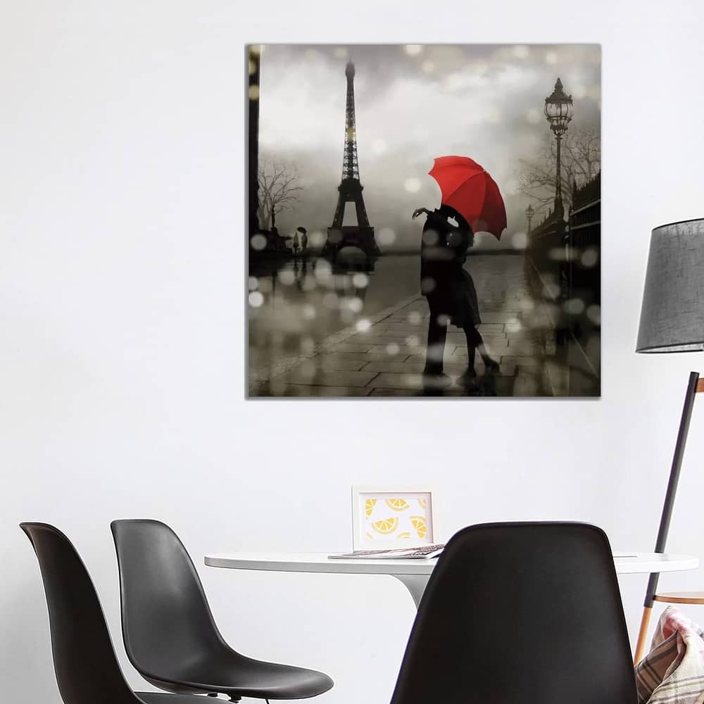 iCanvas "Paris Romance" by Kate Carrigan Canvas Print