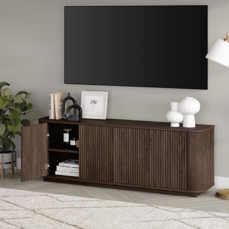 Canton Rectangular TV Stand for TV's up to 75" - 68" Wide