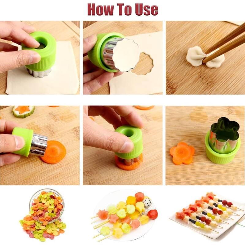 Fruits & Vegetable Shape Cutter Set On Sale Bed Bath & Beyond