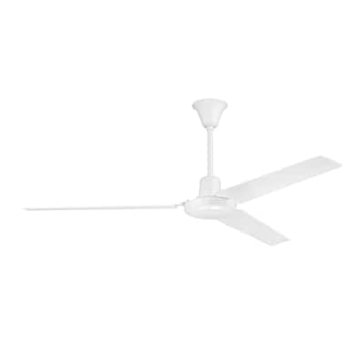 Craftmade Utility 56" Downrod Mount Heavy-Duty Ceiling Fan w/ 4 Speed Wall Control