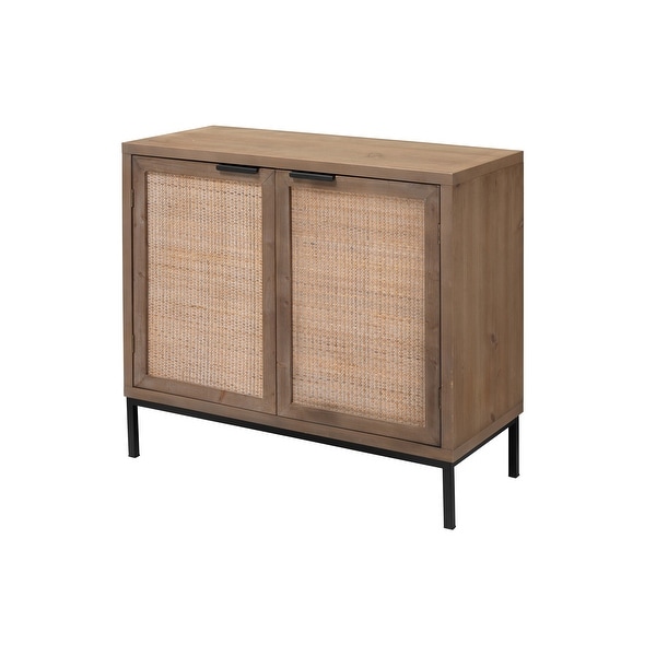 Alden Decor Reed 2 Door Accent Cabinet. Opens flyout.