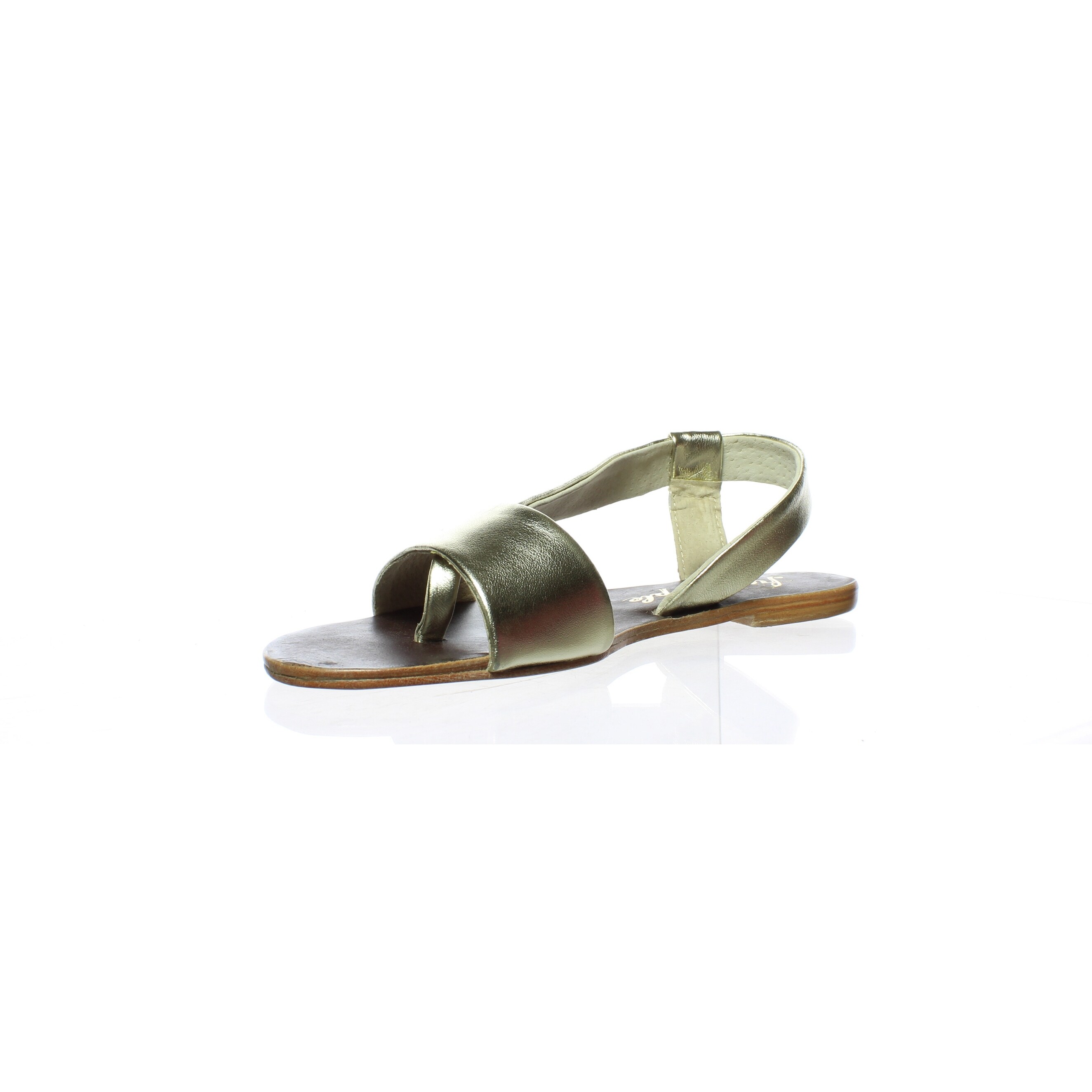 free people gold sandals