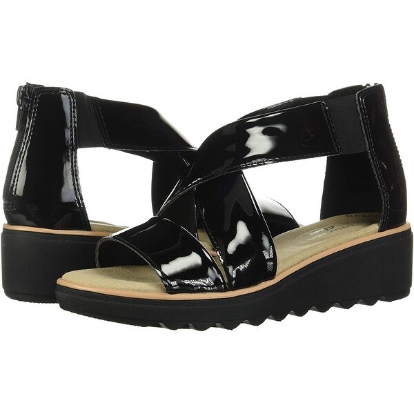 clarks jillian rise wedge sandal