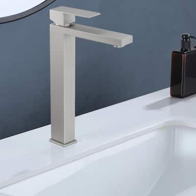 Topcraft Stainless Steel Single Handle Bathroom Sink Faucet