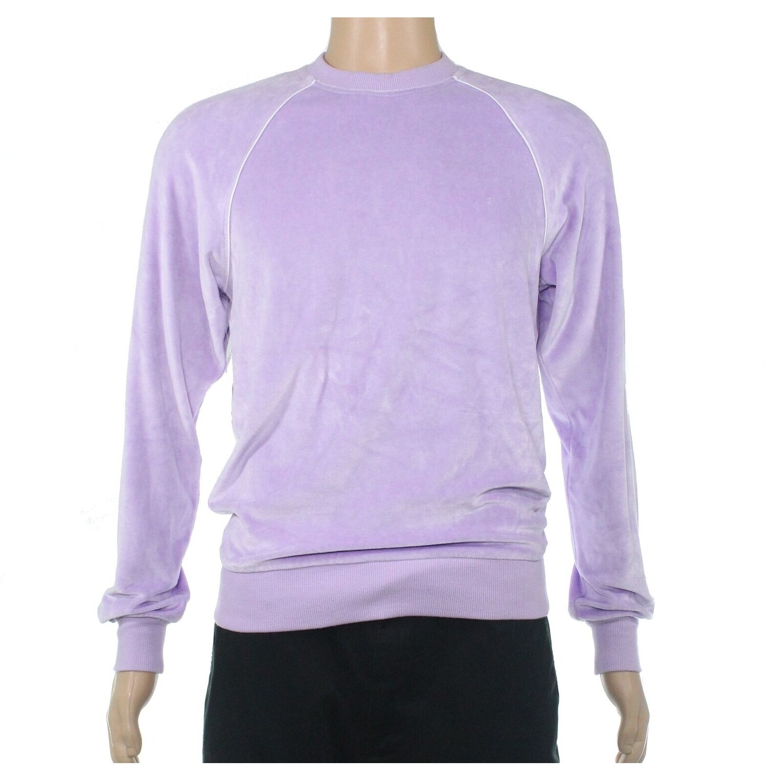 mens purple crew neck sweater