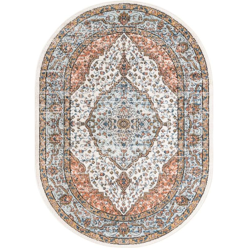 Traditional Jeopok Collection Area Rug