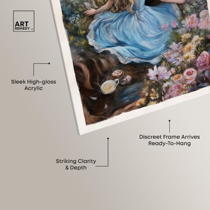 Alice Classic Acrylic by Art Remedy, Ready to Hang